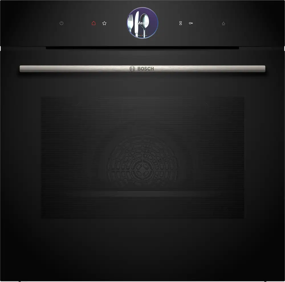 Bosch Series 8 HRG7764B1B Built In Electric Single Oven with Pyrolytic Cleaning