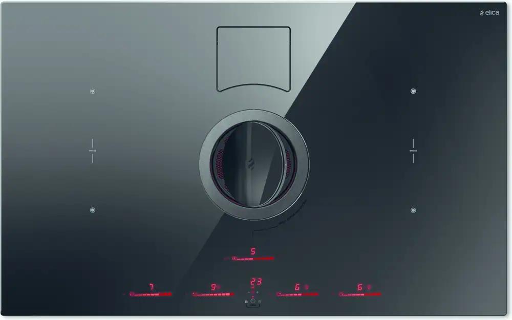 Elica NT-SWITCH BG RC 83cm Induction Extractor Hob