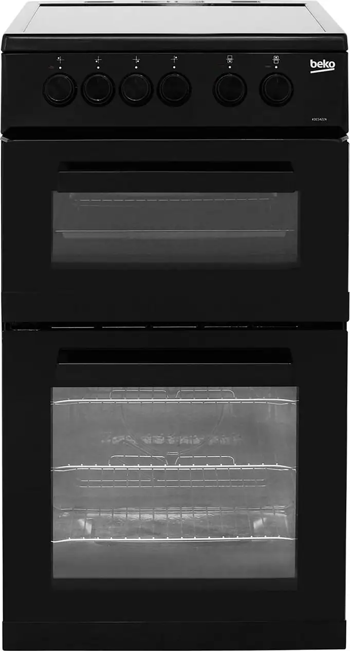 Beko KDC5422AK 50cm Wide Single Oven Electric Cooker with Ceramic Hob