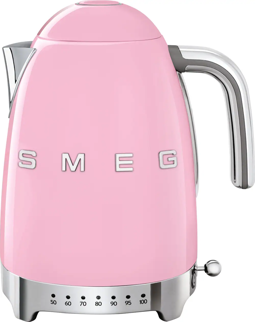 Smeg 50's Retro KLF04PKUK Kettle with Temperature Selector