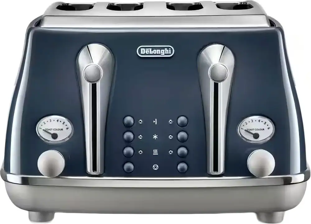 De'Longhi Icona Capitals CTOC4003.BL 4 Slice Toaster