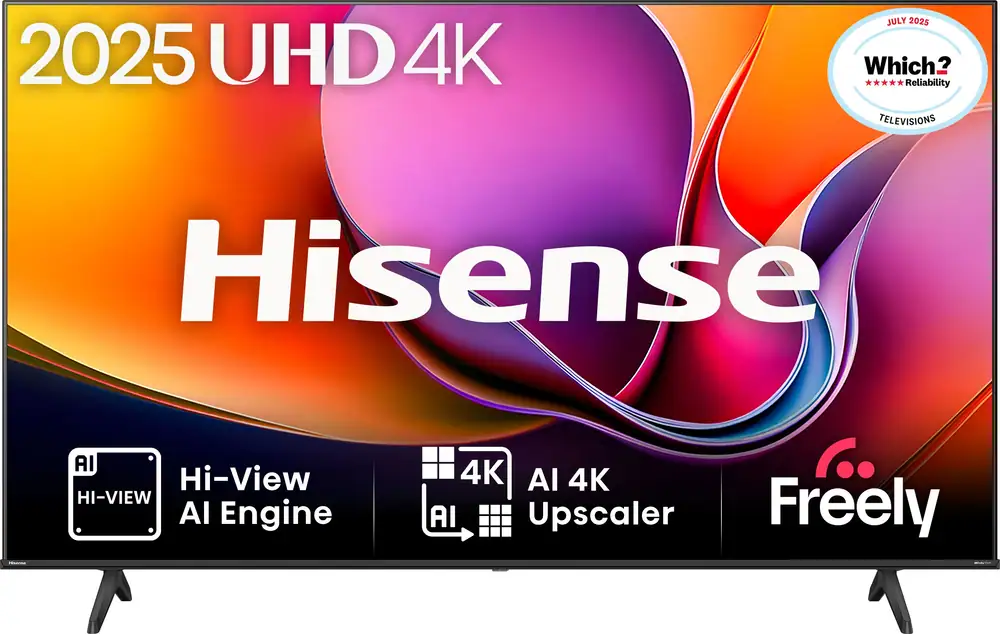 Hisense A6Q 43" 4K Ultra HD Smart Freely TV [2025]