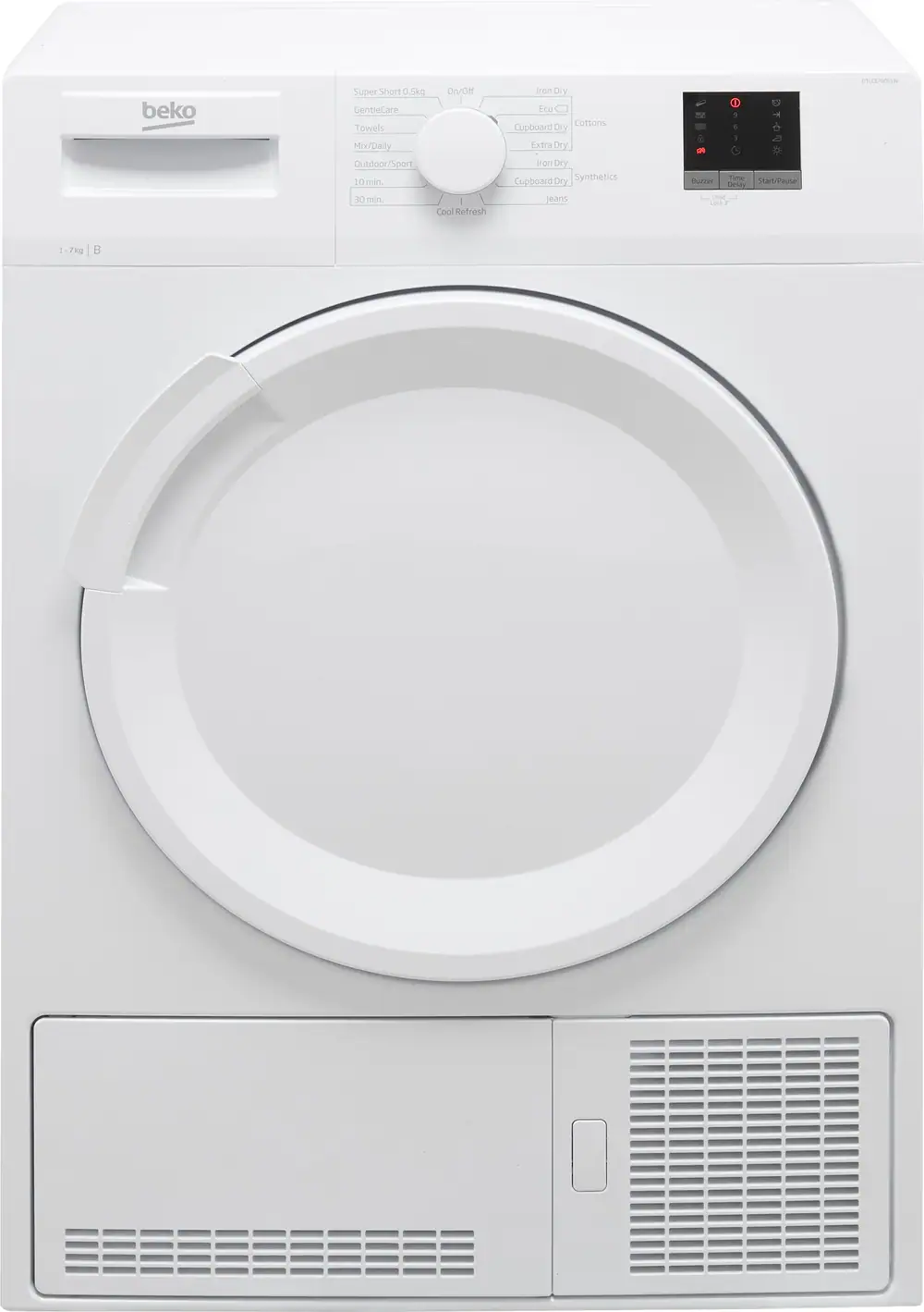Beko DTLCE70051W 7Kg Condenser Tumble Dryer