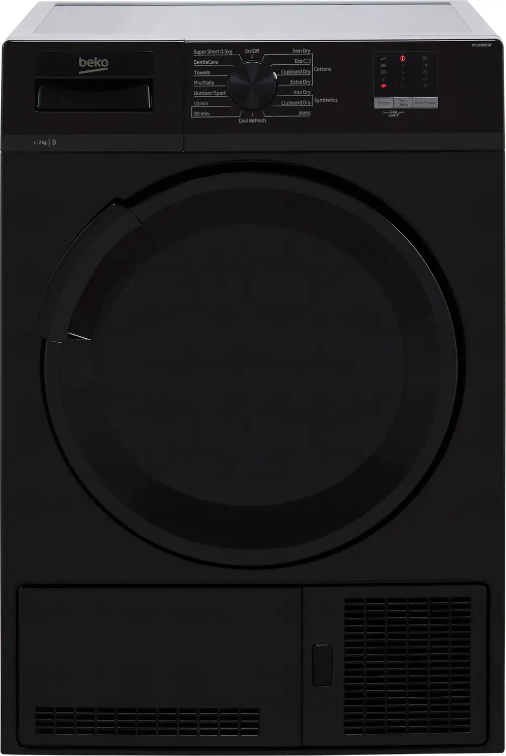 Beko DTLCE70051B 7Kg Condenser Tumble Dryer