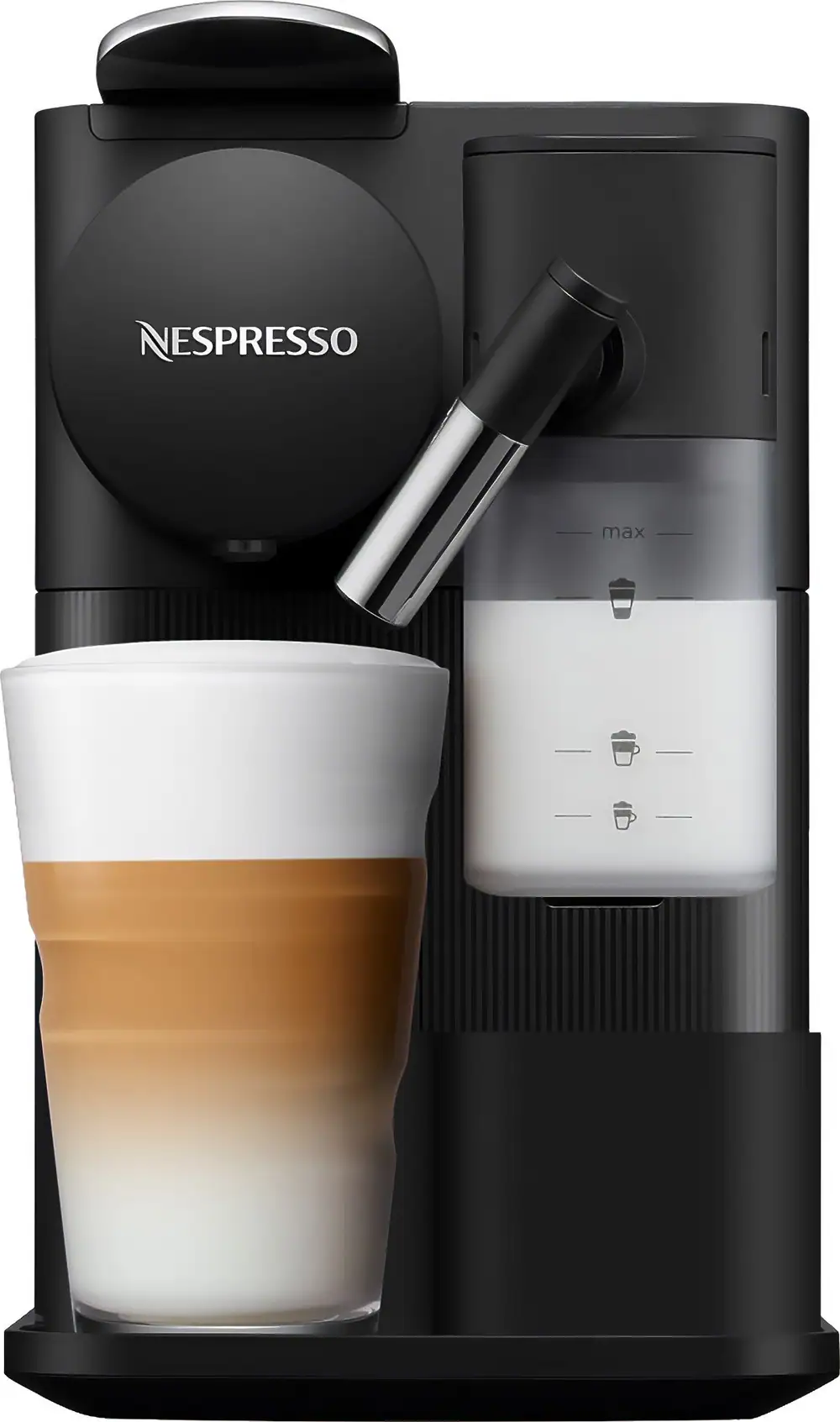 Nespresso by De'Longhi Lattissima One EN510.B Pod Coffee Machine with Milk Frother