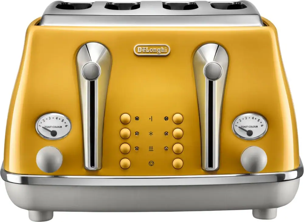 De'Longhi Icona Capitals CTOC4003.Y 4 Slice Toaster