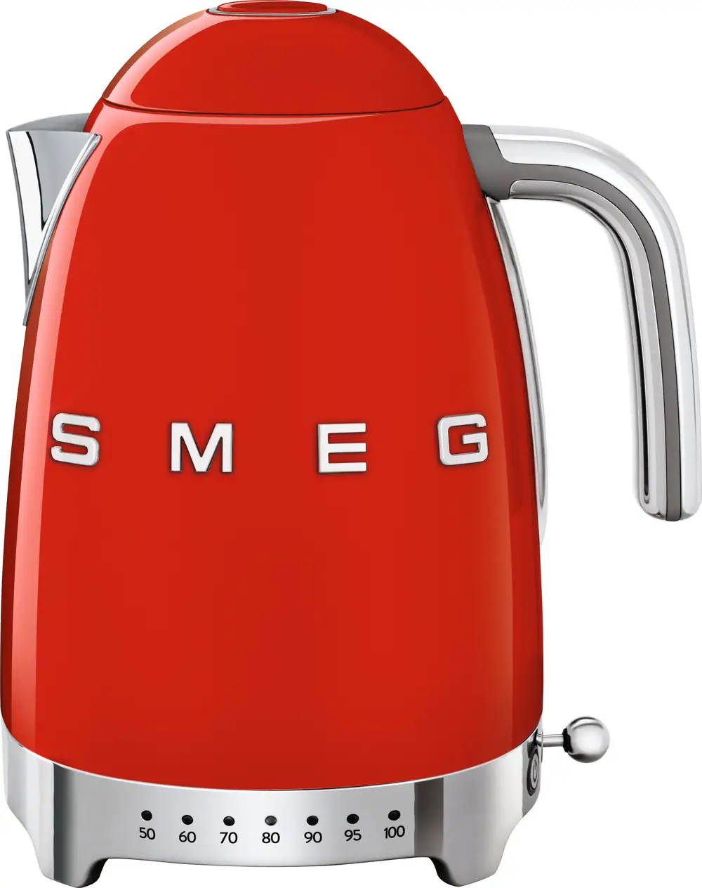 Smeg 50's Retro KLF04RDUK Kettle with Temperature Selector