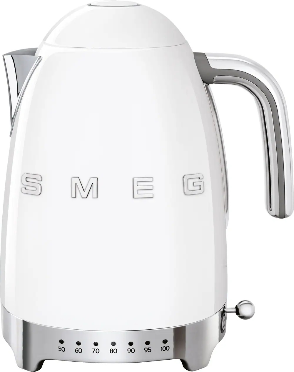 Smeg 50's Retro KLF04WHUK Kettle with Temperature Selector