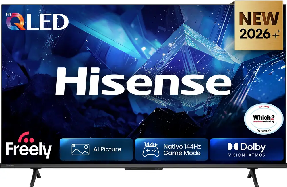 Hisense E78S PRO 65" 4K Ultra HD QLED Smart Freely TV [2026]