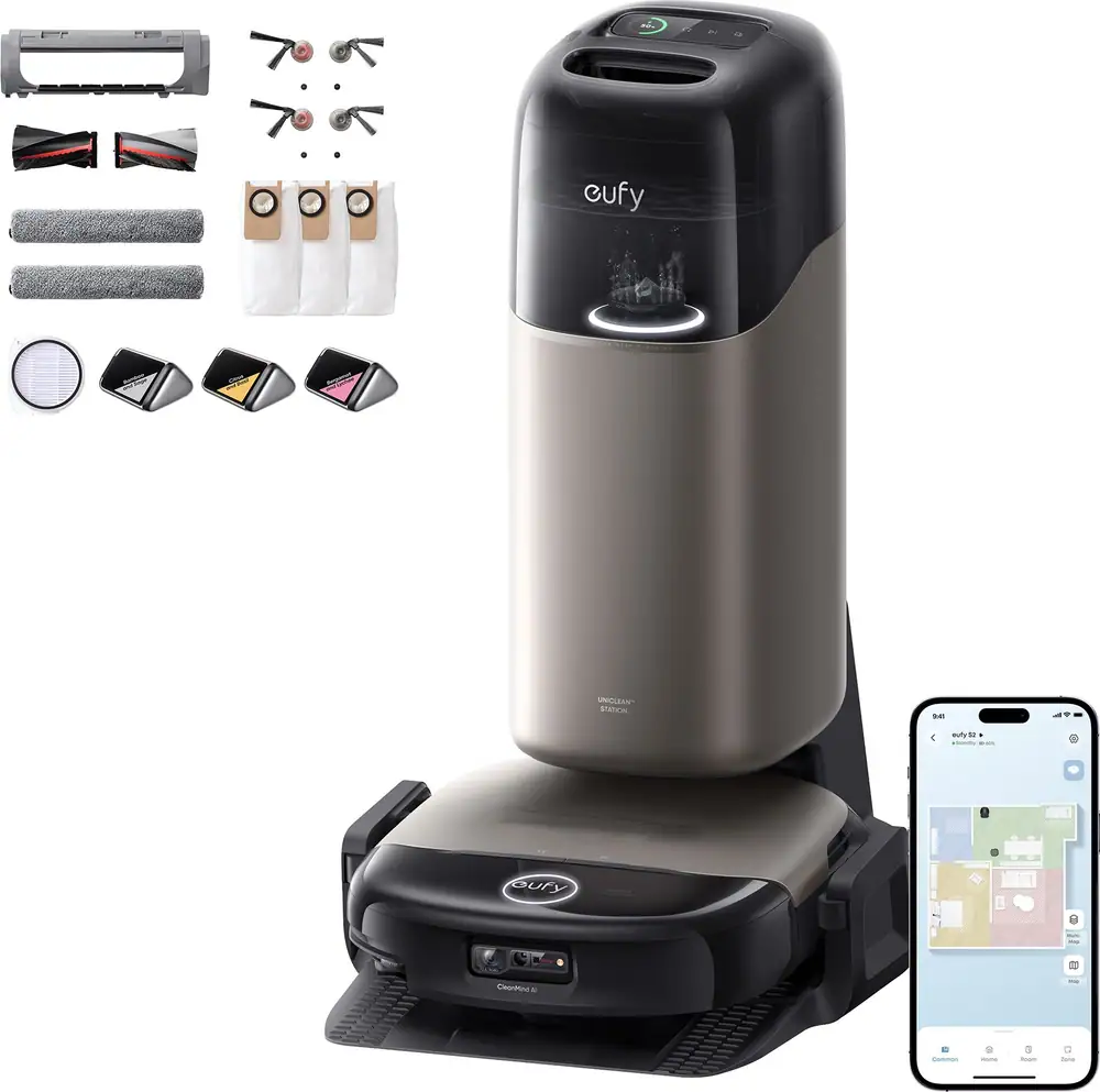 Eufy Omni S2 Robotic Vacuum Cleaner and Mop