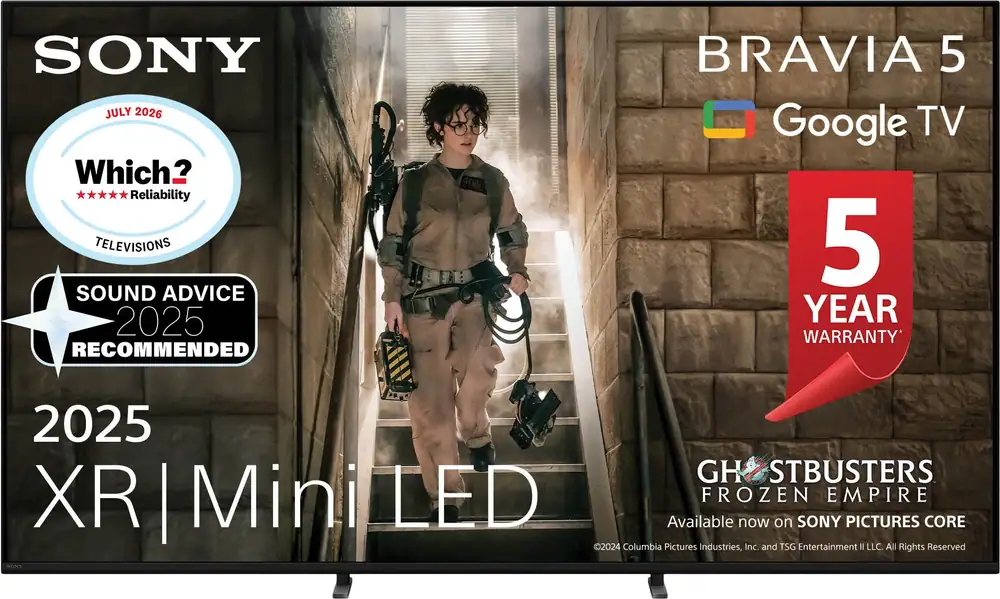 Sony Bravia 5 55" 4K Ultra HD MiniLED Smart Google TV [2025]